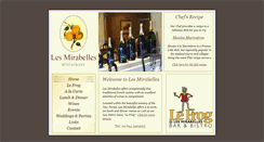 Desktop Screenshot of lesmirabelles.co.uk